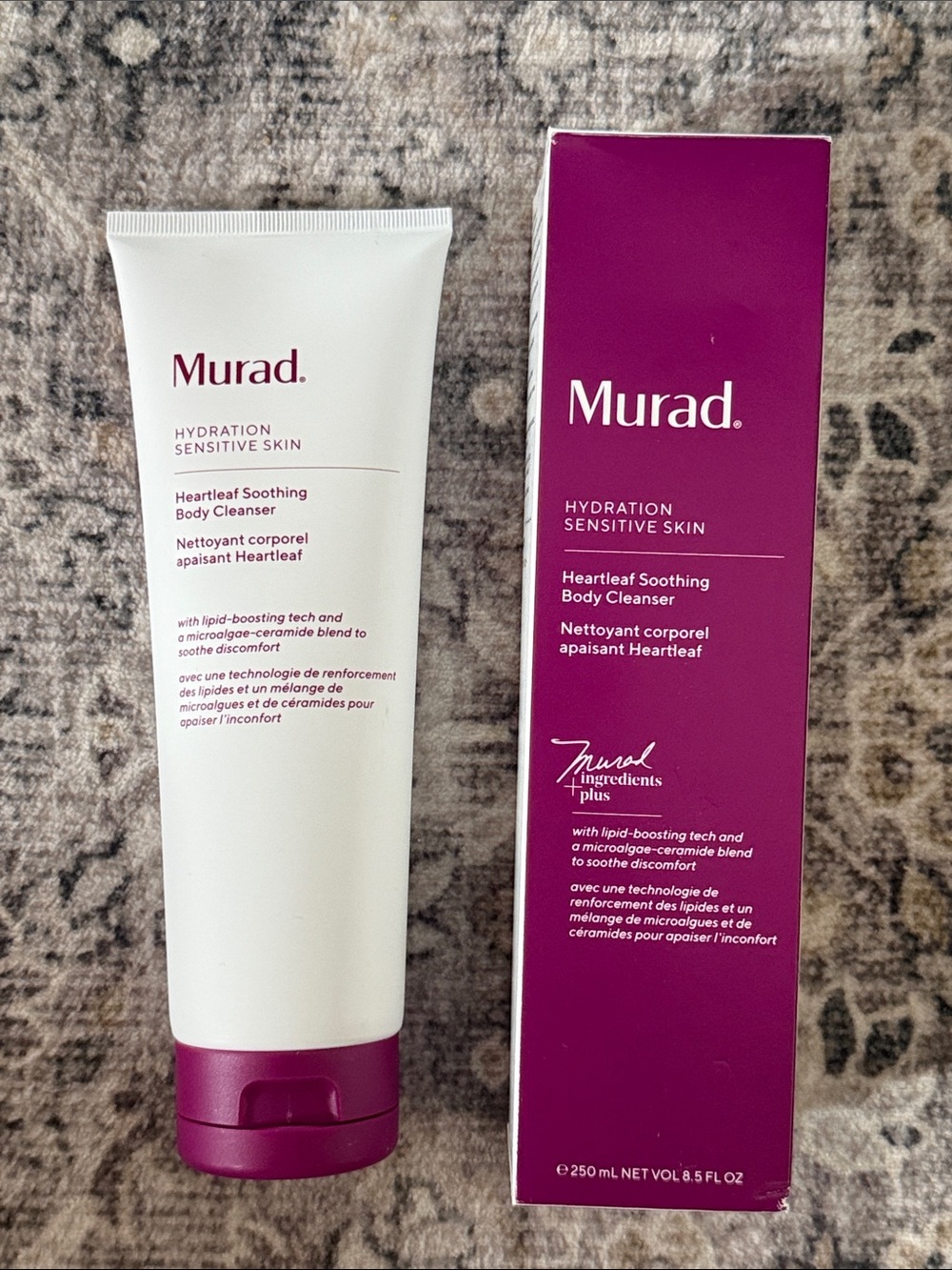 Murad White & Plum Heartleaf Soothing Body Cleanser Full size 250ml